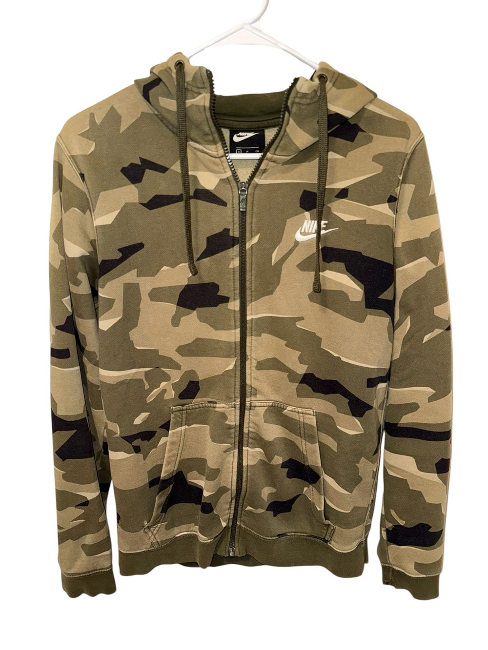 Nike Camo Full-Zip Hoodie